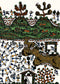 A Warli Painting of India