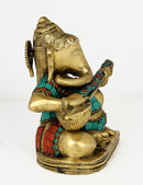Lord Ganesha Playing Sitar