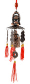 Feng Shui Pagoda Bell with Laughing Buddha