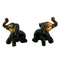 Brass Elephant Pair