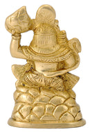 Veer Hanuman Brass Figurine