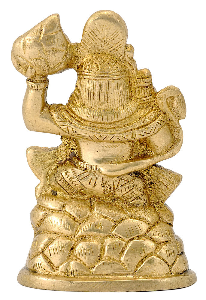 Veer Hanuman Brass Figurine