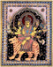Goddess Durga - Kalamkari Painting