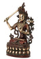 Chinese Lord Manjushree - Brass Sculpture