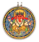 Virat Lord Vighneswara - Silver Pendant