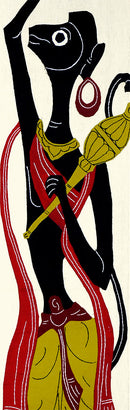 Beautiful Hanuman - Cotton Applique Work