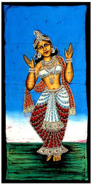 The Nymph 'Apsara' Batik Painting
