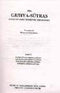 The Grahya-Sutras (SBE Vol. 29) (Sacred Books of the East) (Pt.1) [Hardcover] Hermann Oldenberg