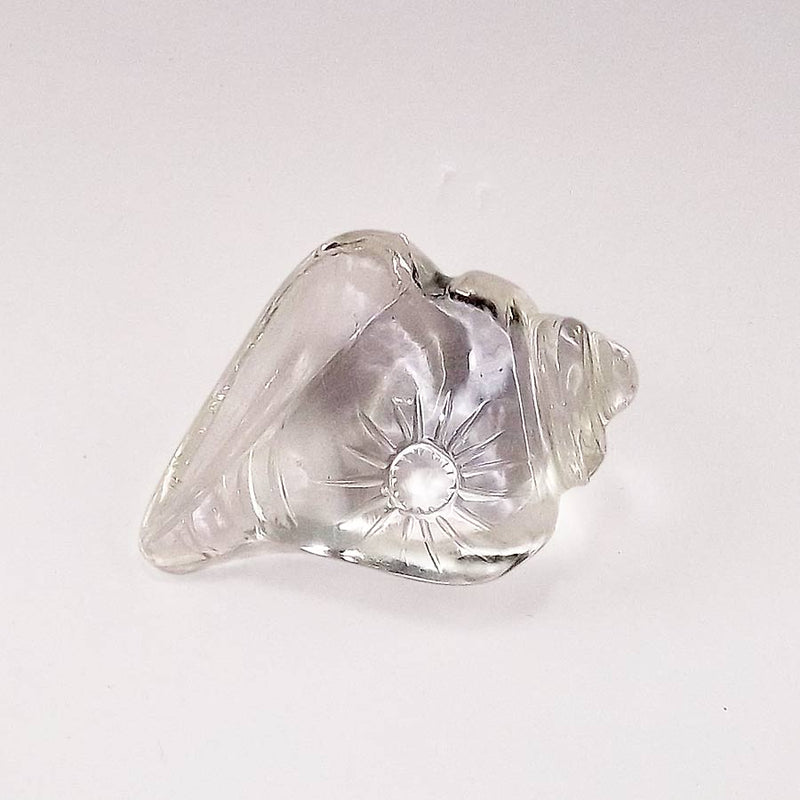 The Auspicious Conch - Crystal Sculpture