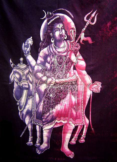 Shiva with Nandi Bull