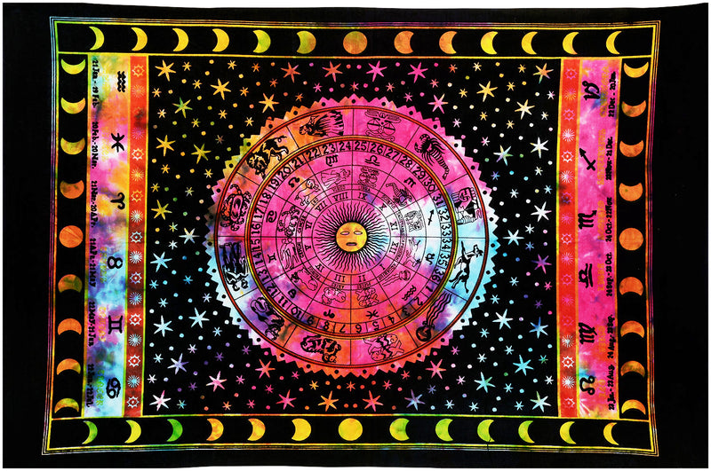 Indian Mandala Wall Hanging Bohemian Cotton Tapestries