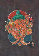 Bal Ganapati - Small Fine Batik Painting