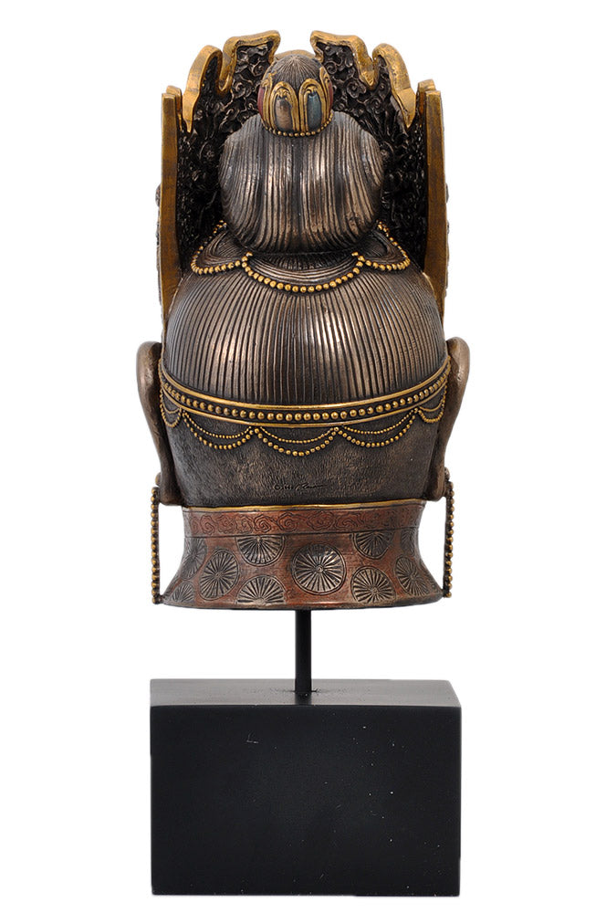 Solid Buddha Head Decorative High Finish Figurine