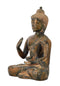 Buddha Brass Sculpture in Old Copper Finish