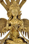 Brass Naag Kanya Statue 12.75"