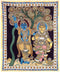 "Shri Radha Krishna" Kalamkari Painting