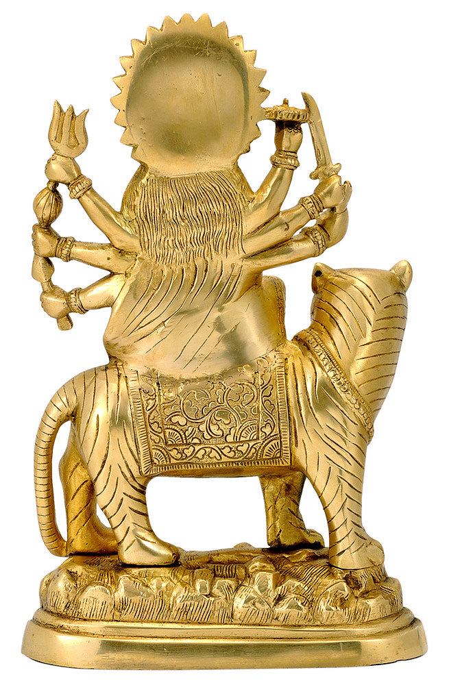 Lion-rider Durga Maa Sherawali