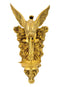Hanging Parrot Welcome Brass Lamp