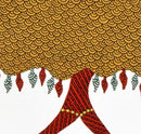 Gossipping Ladies - Gond Daily Life Painting