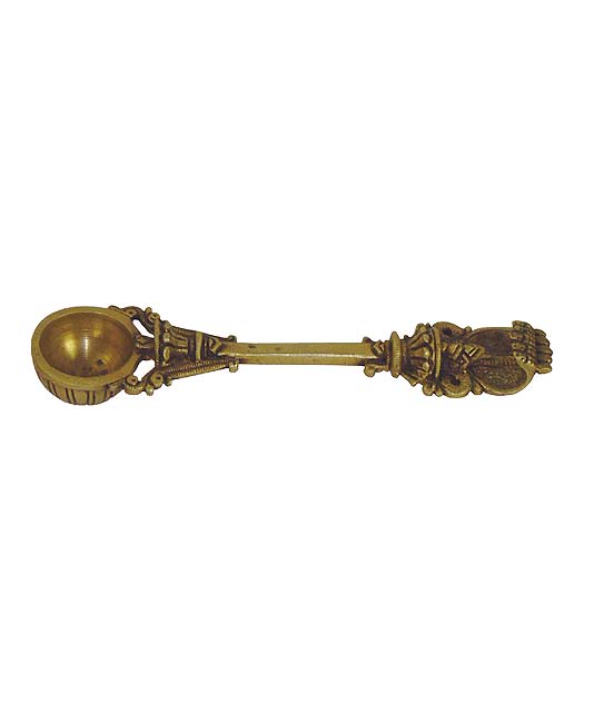 Pooja Achmani Spoon with Shesh Naag on handle