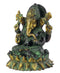 Brass Ganesh Steated on Lotus