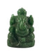 Green Aventurine Lord Ganesha Statue 2.5"