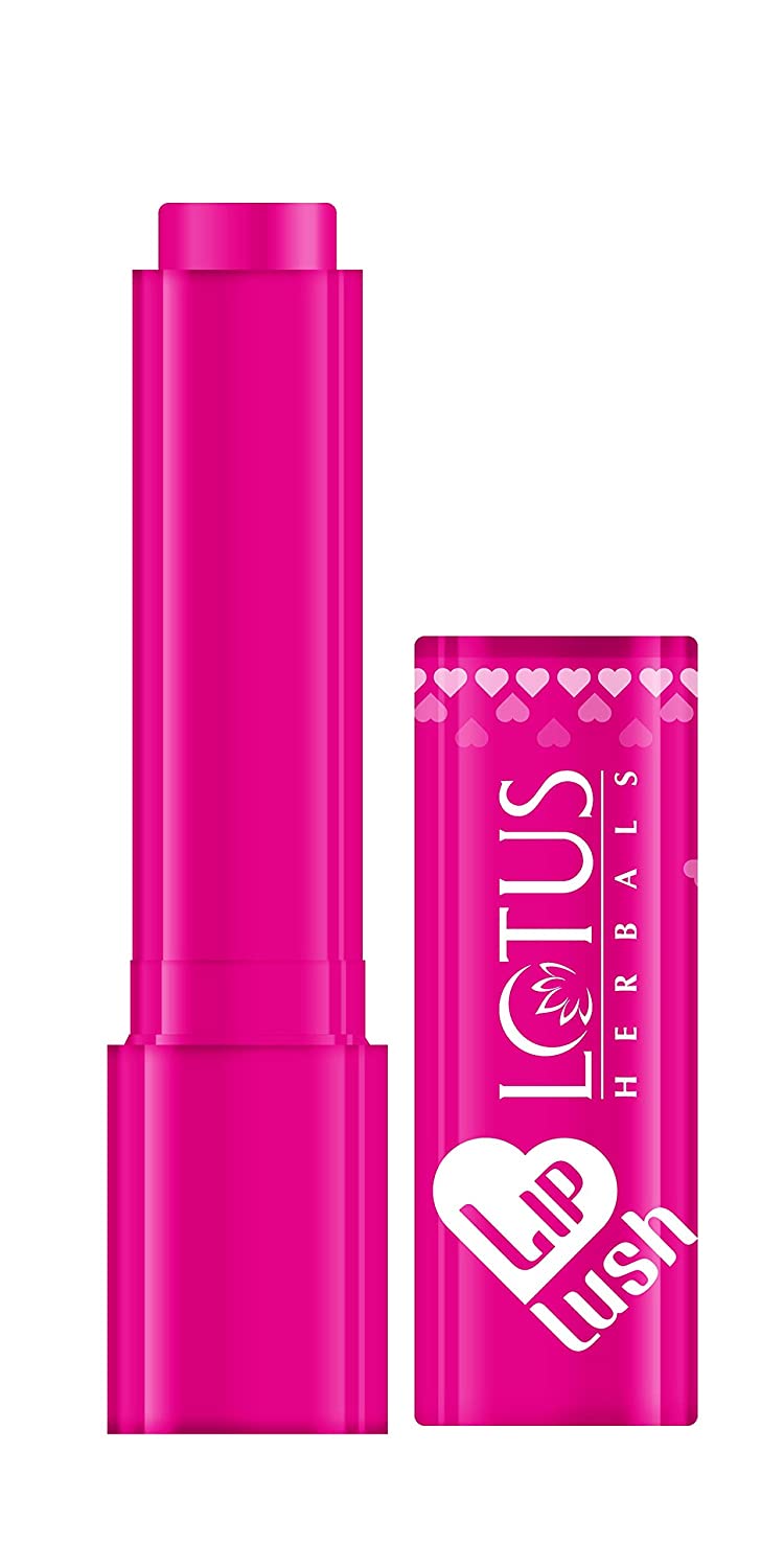 Lotus Herbals Lip Lush Tinted Lip Balm - Strawberry Crush 4 gm.