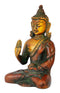 Small Abhaya Buddha Brass statue