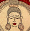 Gracious Buddha - Cotton Kalamkari Painting 37"