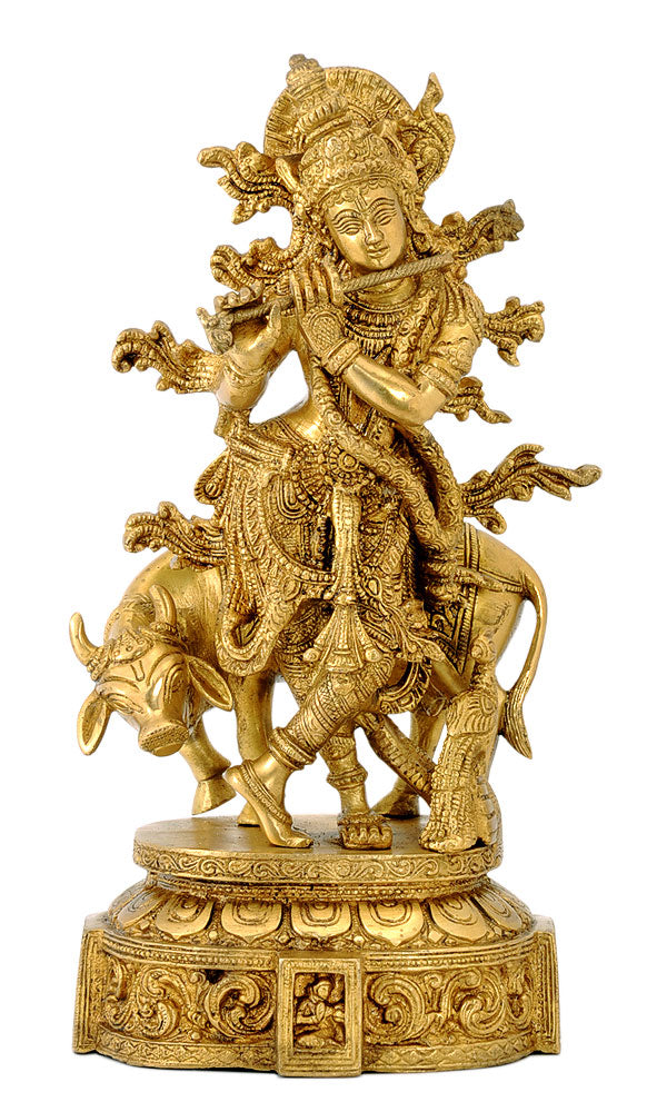 Murlidhar Krishna Playing Flute