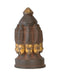Antiquated Shiva Mandala - Brass Statue 7.5"