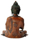 Buddha with Ashtamangala Signs Carved on His Robe 14"