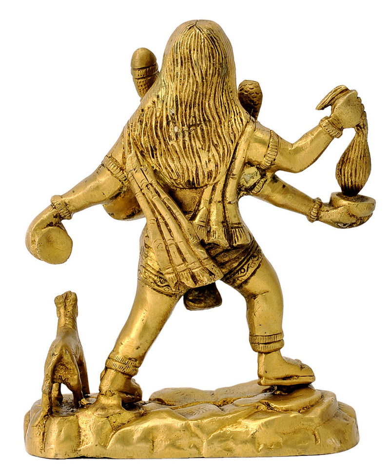Bhairo Baba Brass Idol