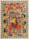 The Birth of Lord Krishna - Madhubani Painting