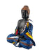 Fiber Buddha Statue in Meditative Posture