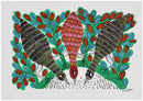 Friendly Feast - Gond Painting