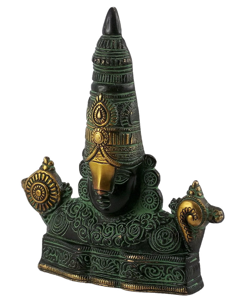 Tirupati Balaji - Brass Wall Hanging