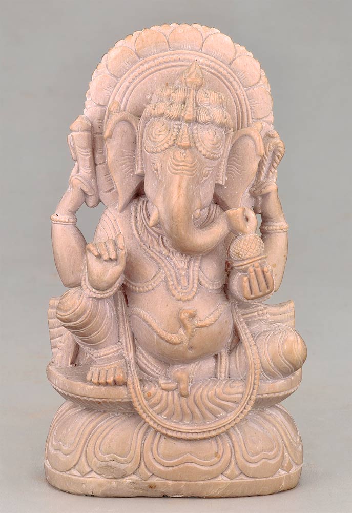 Blessings of Ganesha - Stone Statue