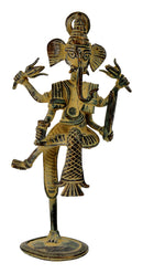 Dhokra Dancing Ganesha Statue