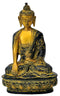 Antiquated Earth Touching Buddha Statue 8.25"