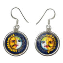 Sun God Earrings
