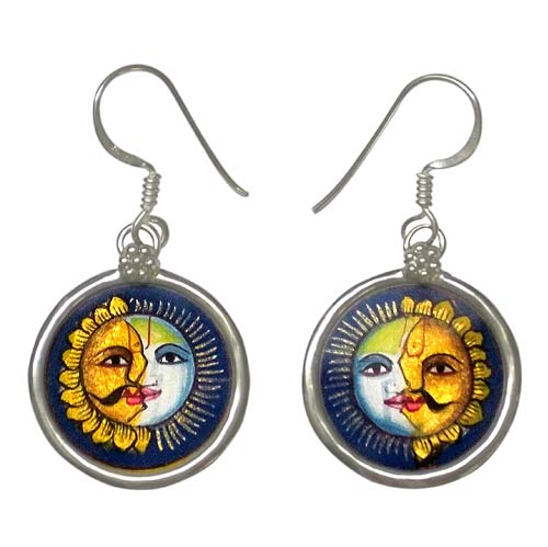 Sun God Earrings