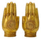 Lord Krishna and Radha Rani Sculpted on Hand Brass Sculpture
