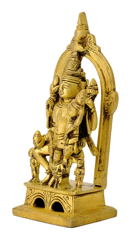 Lakshmi Narayan Brass Figurine