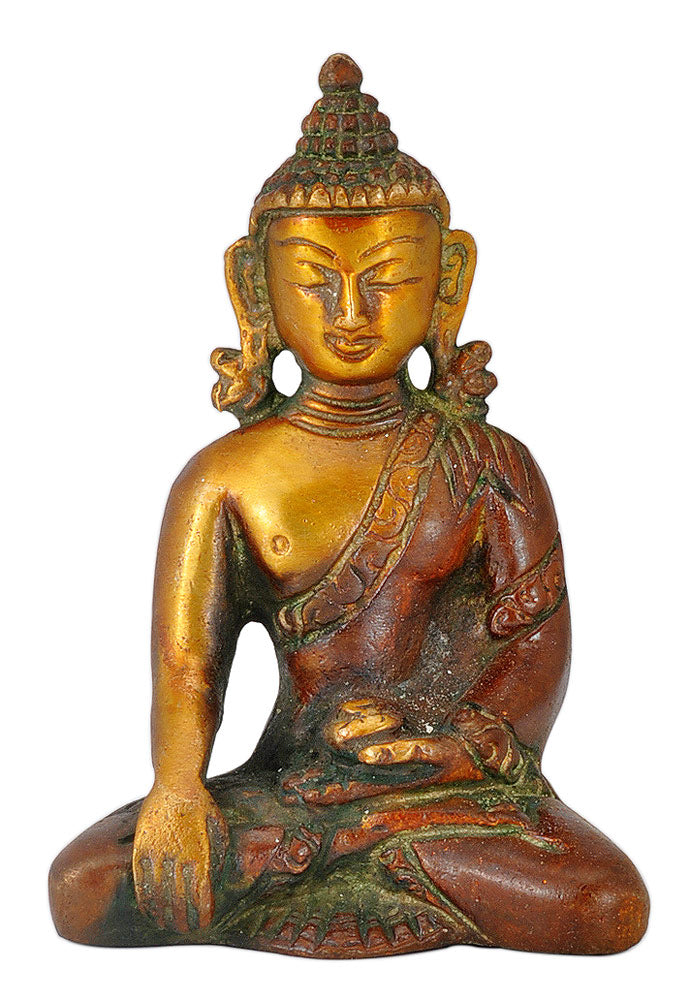 Earth Touching Budha Small Statue