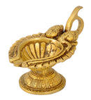 Ganesh Lakshmi Brass Lamp