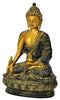 Antique Finish Buddha Figurine 12.75"