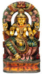 Goddess Lakshmi Consort of Lord Vishnu - Wood Statue