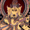 Lord Ganesha as Veena Vadak - Kalamkari Painting