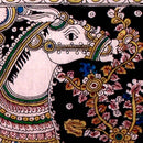 Heavenly Horses - Kalamkari Cloth Painting